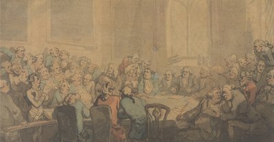 Ein Rechtsstreit von Thomas Rowlandson